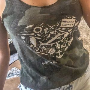 Gone Fishing Tank top